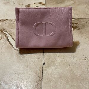 Dior Pink Cosmetic Bag